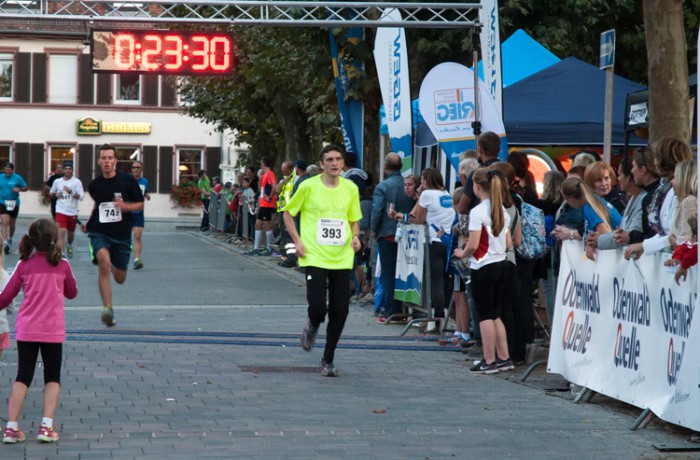 Istvan beim Stadtlauf