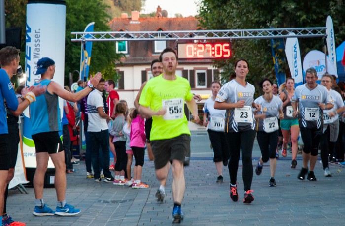 Björn beim Stadtlauf