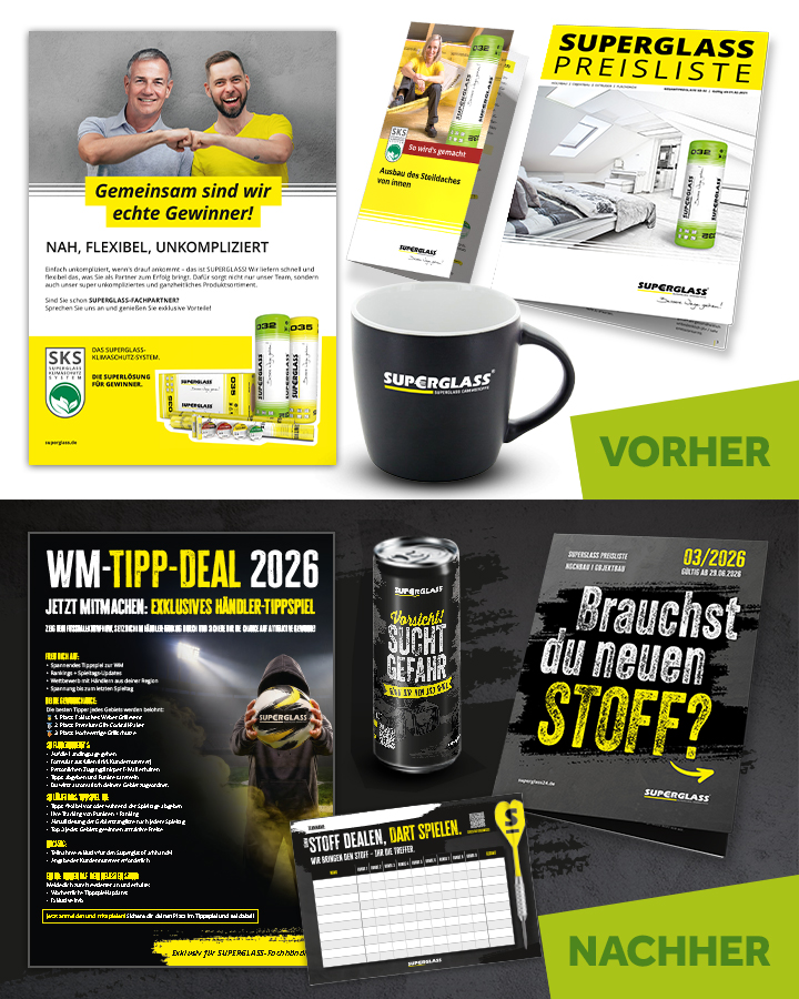 SUPERGLASS Neuer Stoff