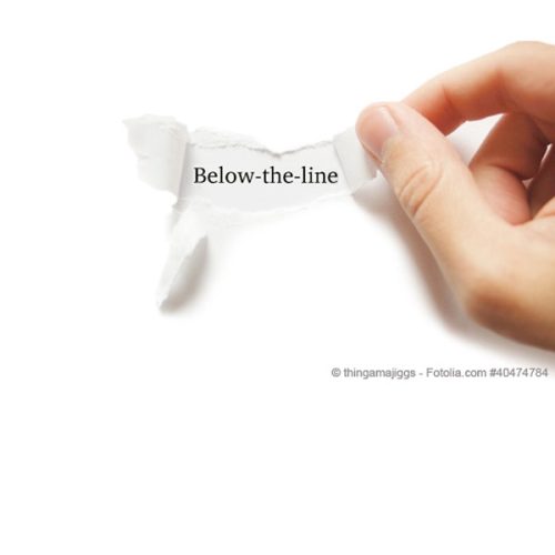 Below-the-line