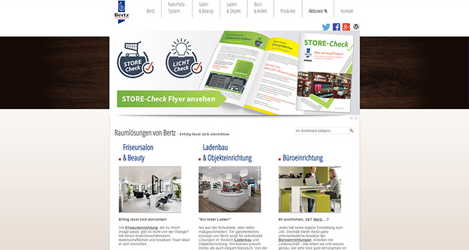 Alte Website