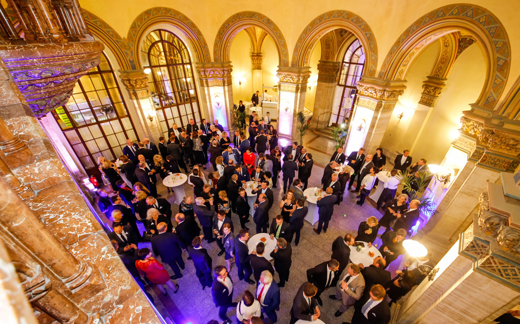 B+M AWARD 2017 in Palais Ferstel, Wien