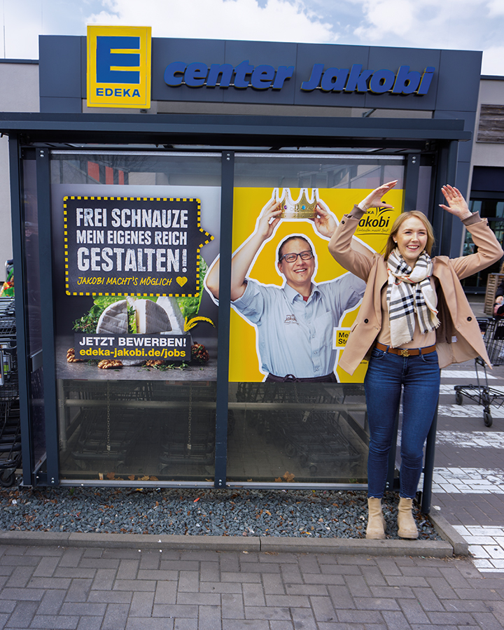 EDEKA Jakobi: Mitarbeiter Stories - Wagenhäuschen