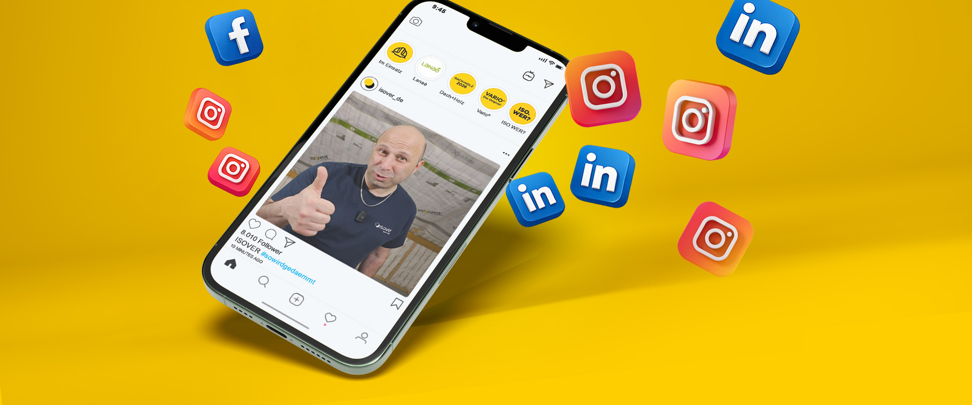 ISOVER Social Media