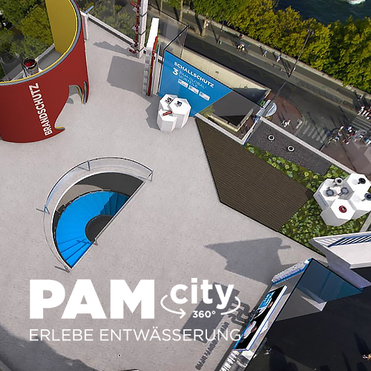 Virtueller Showroom für PAM Building