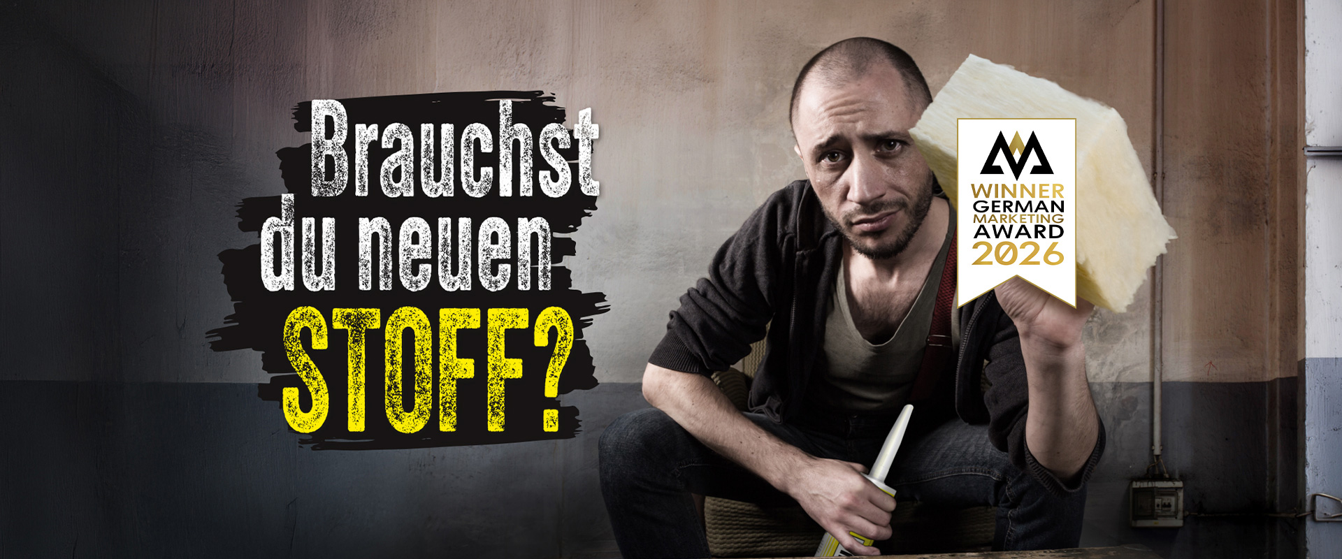 SUPERGLASS Kampagne „Neuer Stoff“